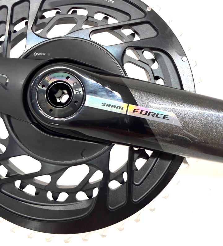 SRAM Force D2 AXS Carbon 2x12s 172.5mm Road Bike Power Meter Crankset 48/35T DUB