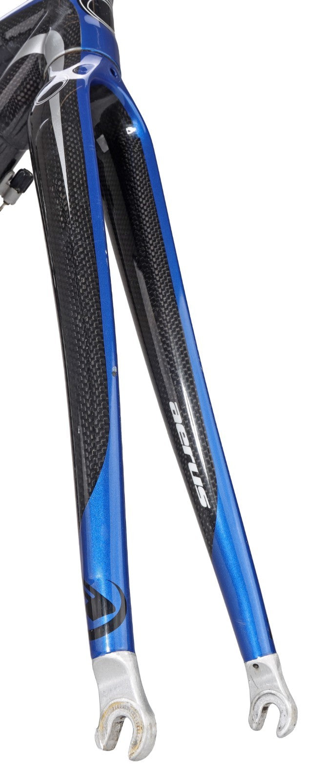 Blue Cycles RC7 Carbon Road Bike Frameset X-Small GLOSS CLEAR Rim QR USA 2008