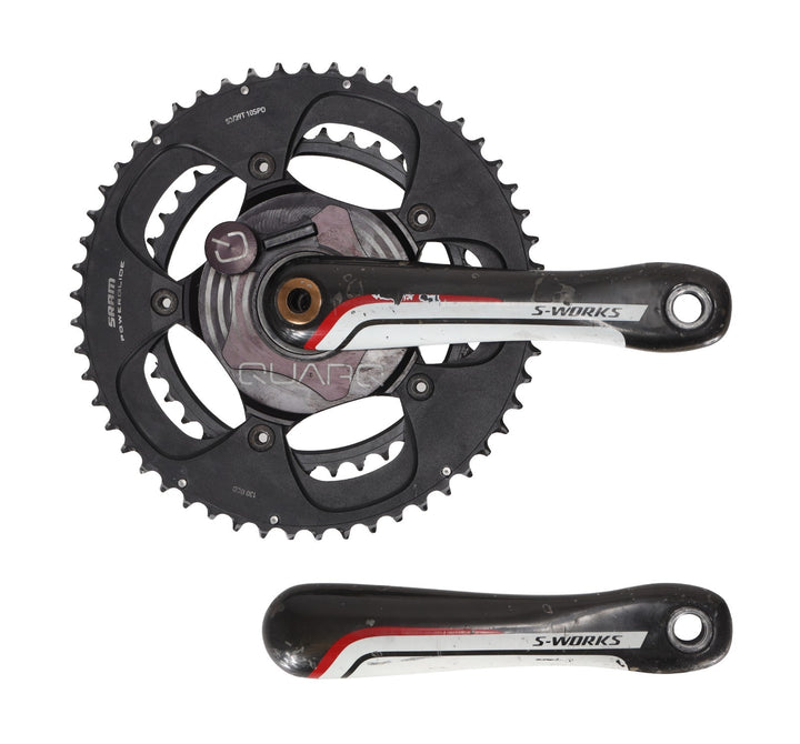 Specialized S-Works 2x 10 Carbon Road Bike Crankset 170mm 53/39T QUARQ Power