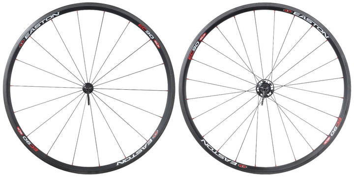 Easton EC90 SLX Carbon Tubular Road Wheelset Shimano 10 Spd 700c Rim Brake QR R4