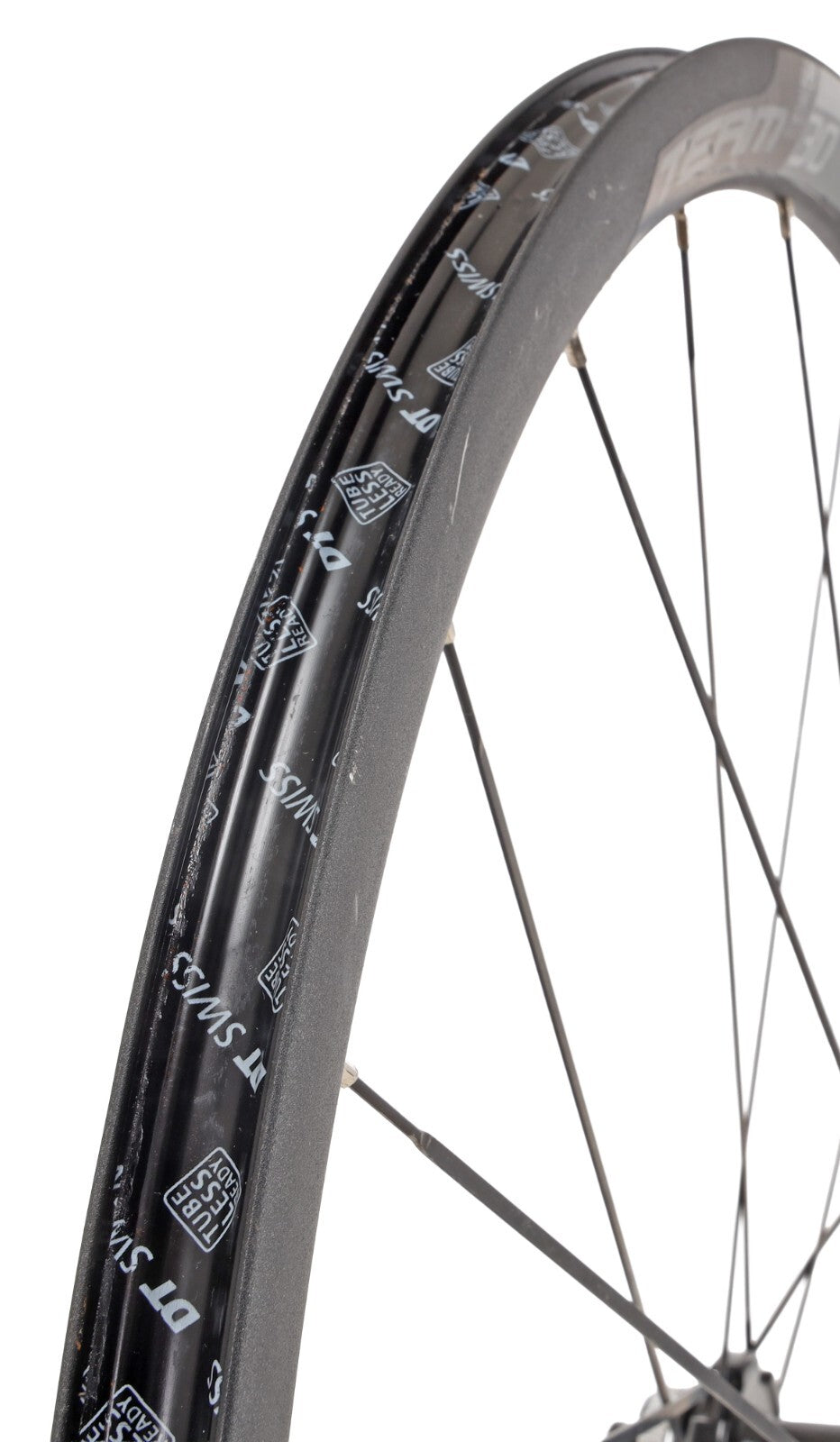 Vision Team 30 Alloy CL Disc DB TLR Road Bike FRONT Wheel 12 x 100mm Thru-Axle