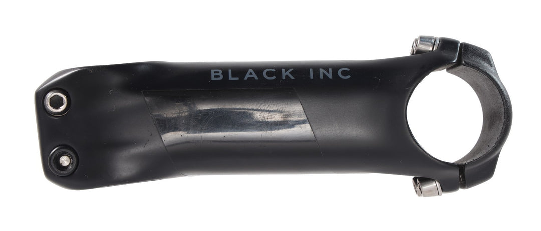 Black Inc Carbon Road Bike Stem 31.8 x 110mm 4-Bolt Titanium -6° Lightweight