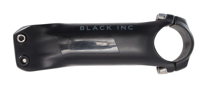 Black Inc Carbon Road Bike Stem 31.8 x 110mm 4-Bolt Titanium -6° Lightweight