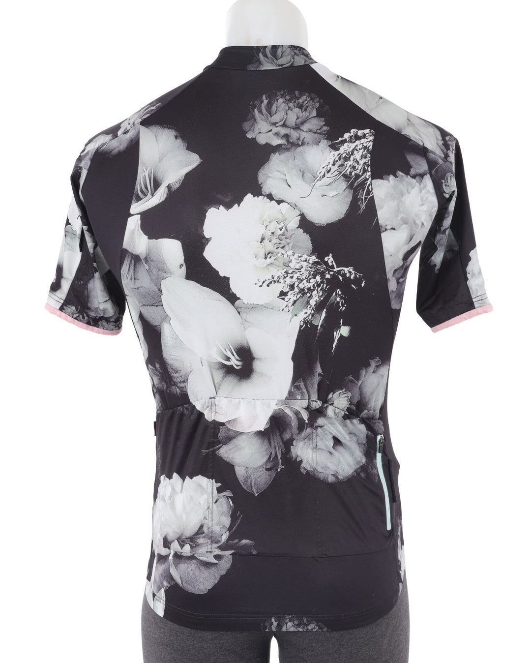 Velocio Dark Floral SE Short Sleeve Jersey Men MEDIUM Black Road Gravel Bike MTB