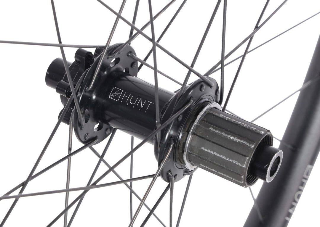HUNT Trail Wide V2 29 Disc Alloy Tubeless Wheelset 110x 148mm 6B Shimano 11 Spd