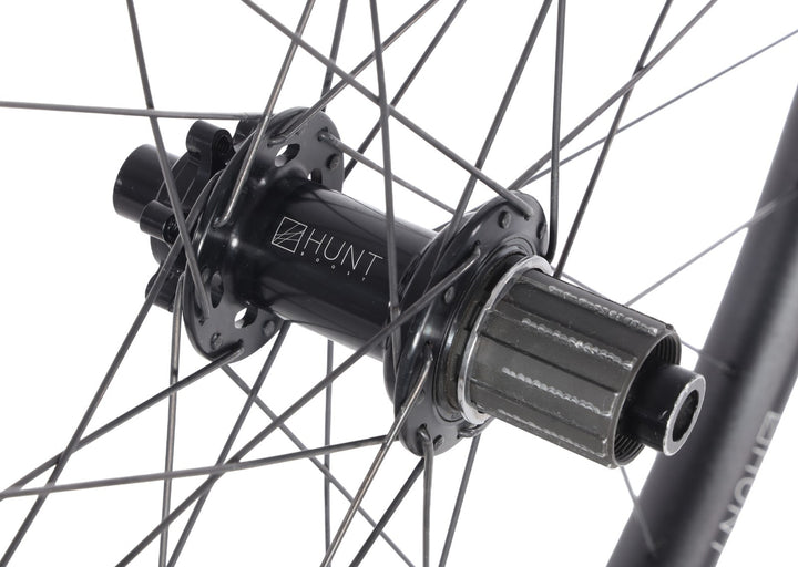 HUNT Trail Wide V2 29 Disc Alloy Tubeless Wheelset 110x 148mm 6B Shimano 11 Spd