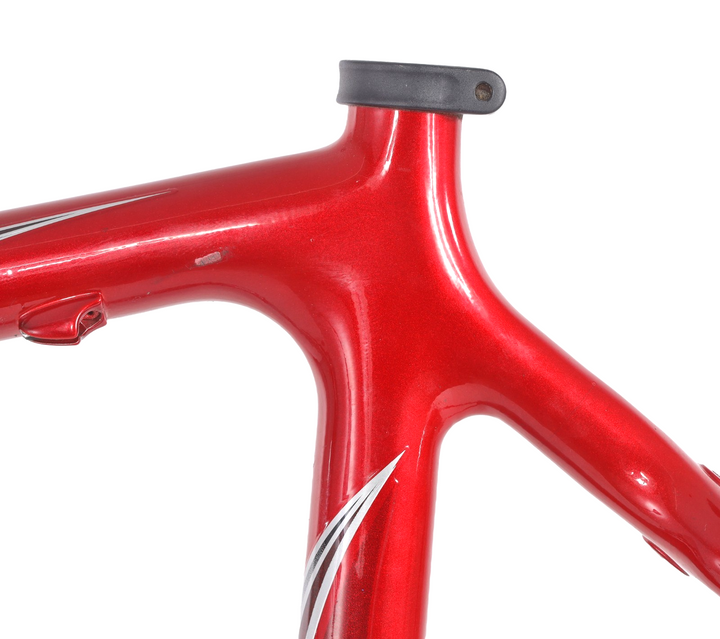 Trek 5500 OCLV 120 Carbon Road Bike Frameset 52cm Pearl Red Rim QR USA 2003