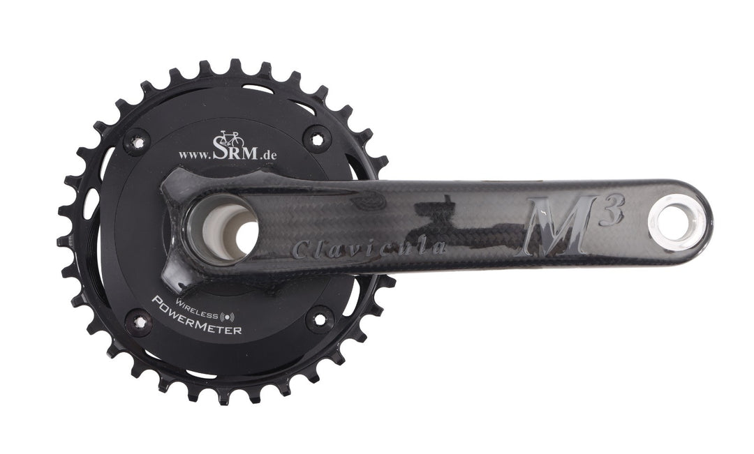 SRM PM7 THM Clavicula M3 1x Carbon Power Meter Mtn Bike Crankset 175mm 30mm MTB