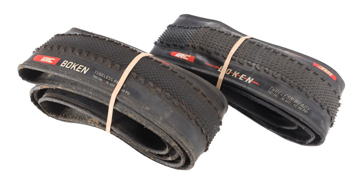 IRC Boken Gravel Bike Tubeless Tires 700 x 36c 1 PAIR Black Cyclocross Race