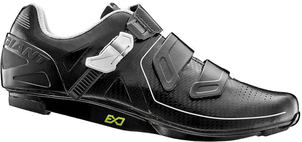Giant Pulse MES Road Bike Cycling Shoes EU 44.5 US Men 11.5 BLACK 3 Bolt Buckle