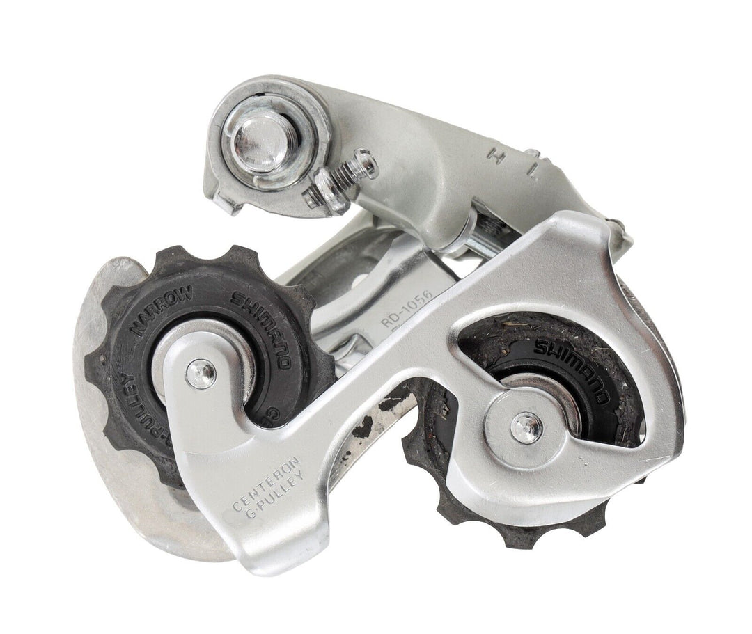Shimano 105 RD-1056 Road Bike Rear Derailleur 8 Speed Short Cage Silver Vintage