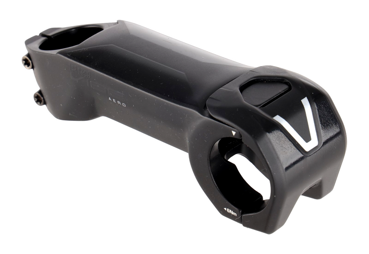 PRO Vibe Aero Alloy Road Bike Stem 31.8x 110mm -17º 1 1/8" Ti Bolts BLACK Gravel