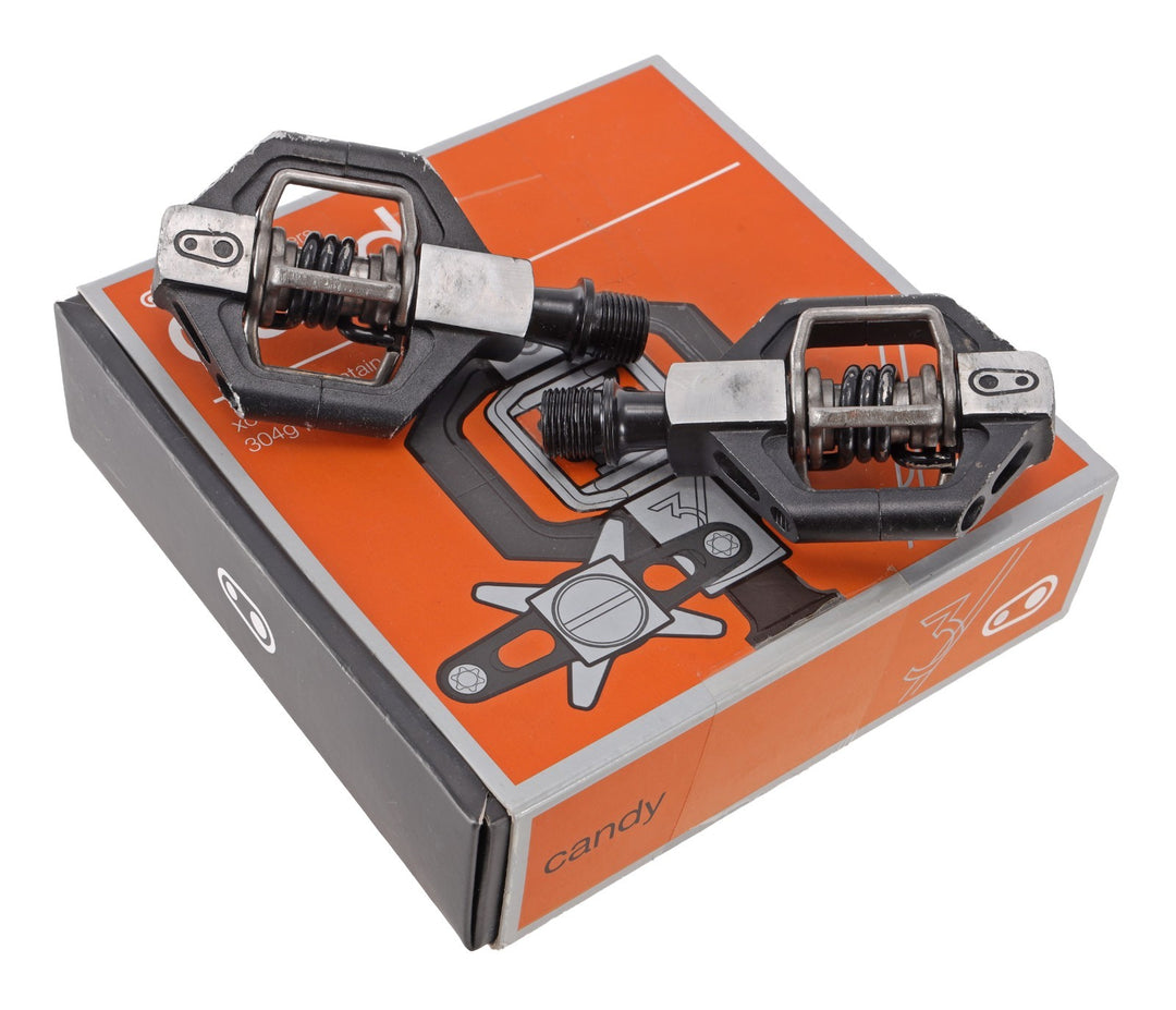 crankbrothers Candy 3 Clipless Mountain Bike Pedals BLACK  9/16" 2 Bolt Gravel