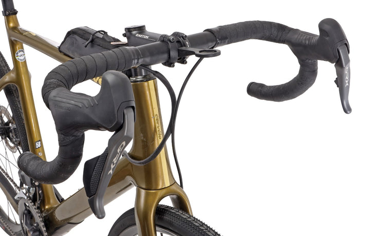 Cervelo Aspero Carbon Gravel Bike GRX Di2 2x 11s 4iiii Power 58cm GOLD ENVE 2020