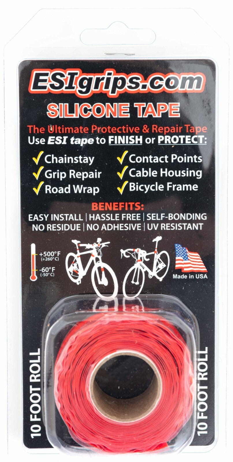 ESI Silicone Tape Protective ALL COLORS Bike Chainstay Frame Cable Bars Finish