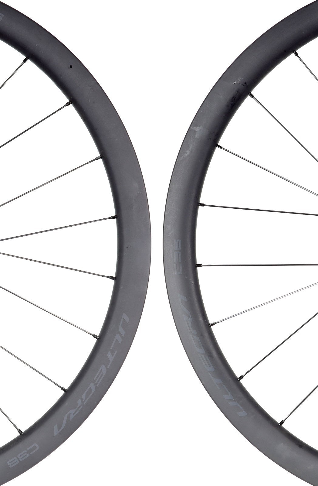 Shimano Ultegra C36 WH-R8170 Tubeless Carbon Road Wheelset CL Disc 11/12 Sp 700c