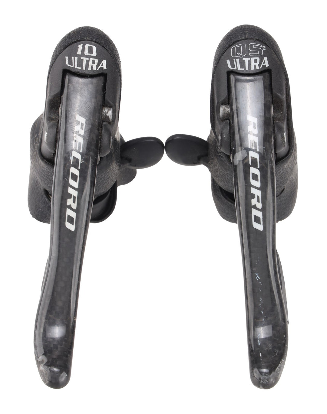 Campagnolo Record QS Ultra 2 x 10 Spd Carbon Road Bike Shifter SET Ergo Italy