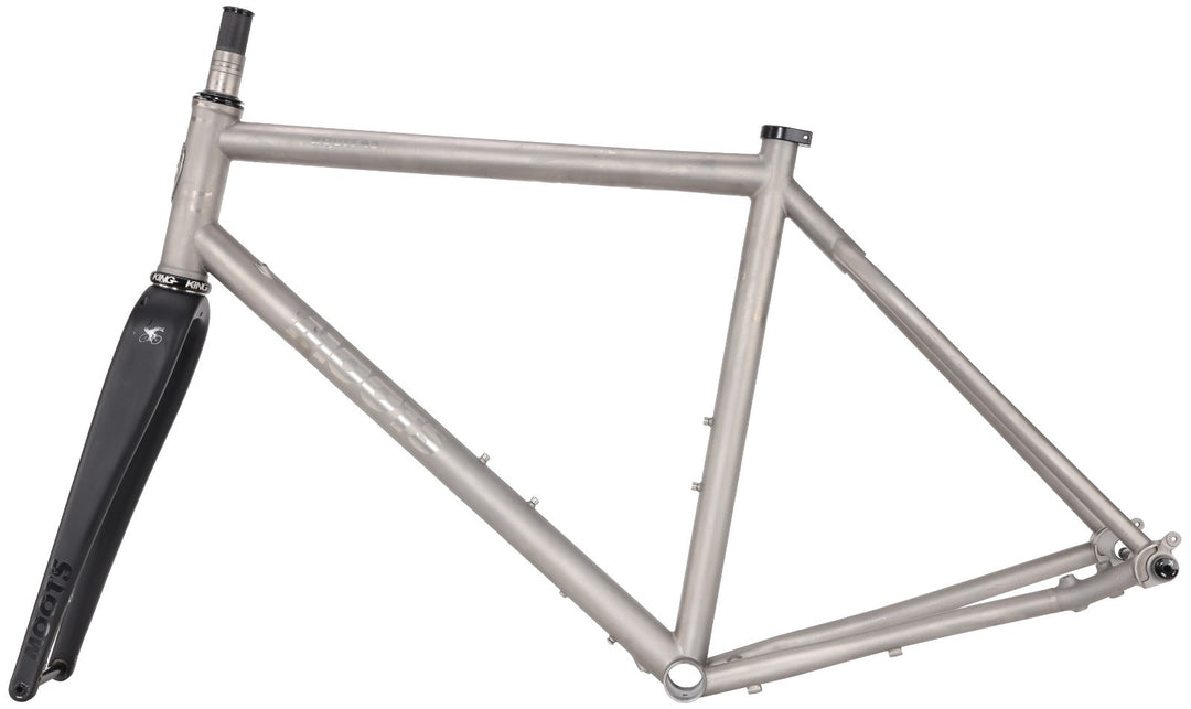 Moots Routt 45 Titanium Gravel Disc Bike Frameset 56cm Carbon 700c USA Ti UDH