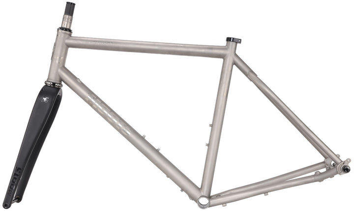 Moots Routt 45 Titanium Gravel Disc Bike Frameset 56cm Carbon 700c USA Ti UDH