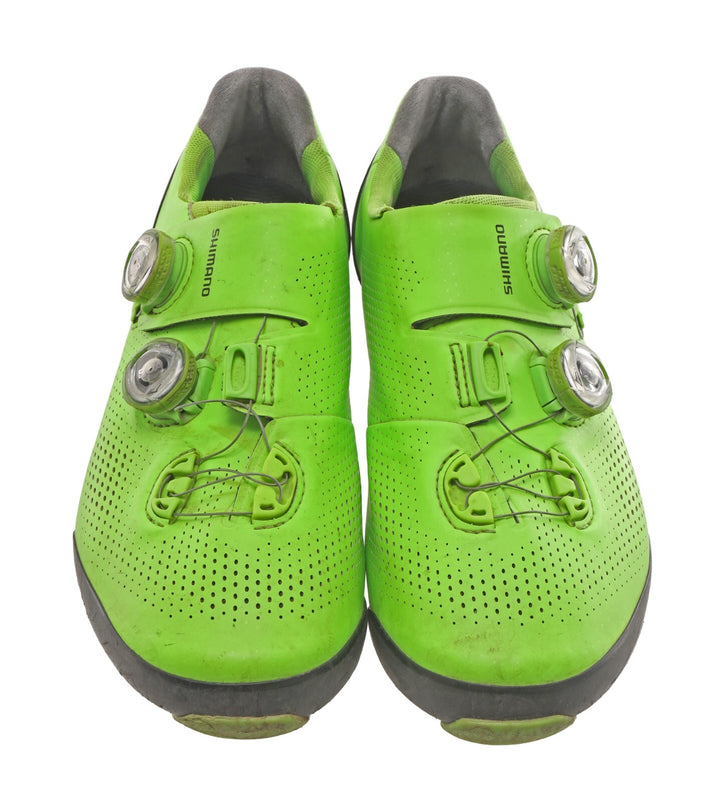 Shimano S-Phyre XC901 Carbon Mountain Bike Shoes EU 43 US 8.9 Neon Green XC9 BOA