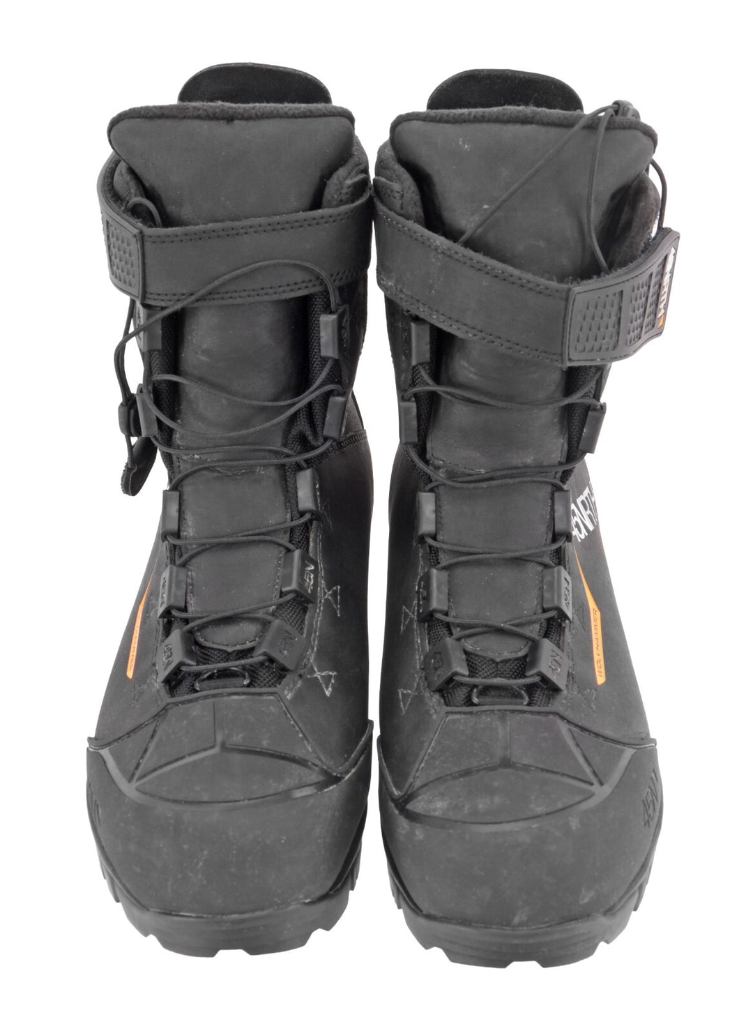 45NRTH Wölvhammer SPD Winter Mtn Bike Shoes Men EU 46 BLACK Vibram 2 Bolt MTB
