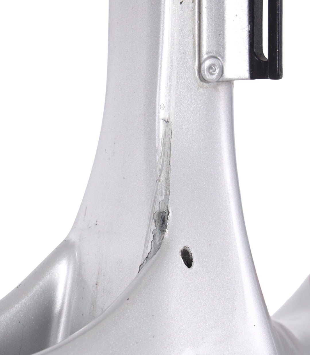 Guru Crono Carbon Triathlon TT Bike Frameset QR Rim Brake 54cm Silver/Blue 700c