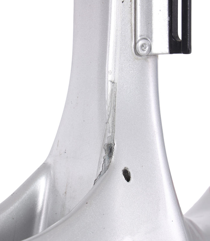 Guru Crono Carbon Triathlon TT Bike Frameset QR Rim Brake 54cm Silver/Blue 700c