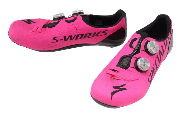 Specialized S-Works 7 Road Carbon Bike Shoes Women EU 41.5 US 10 PINK 3 Bolt BOA