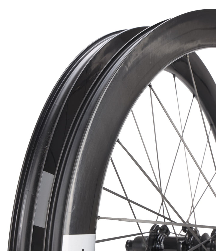 Black Inc 48|58 UD Carbon Spoke Tubeless CL Disc 12s Road Bike Wheelset SRAM XDR