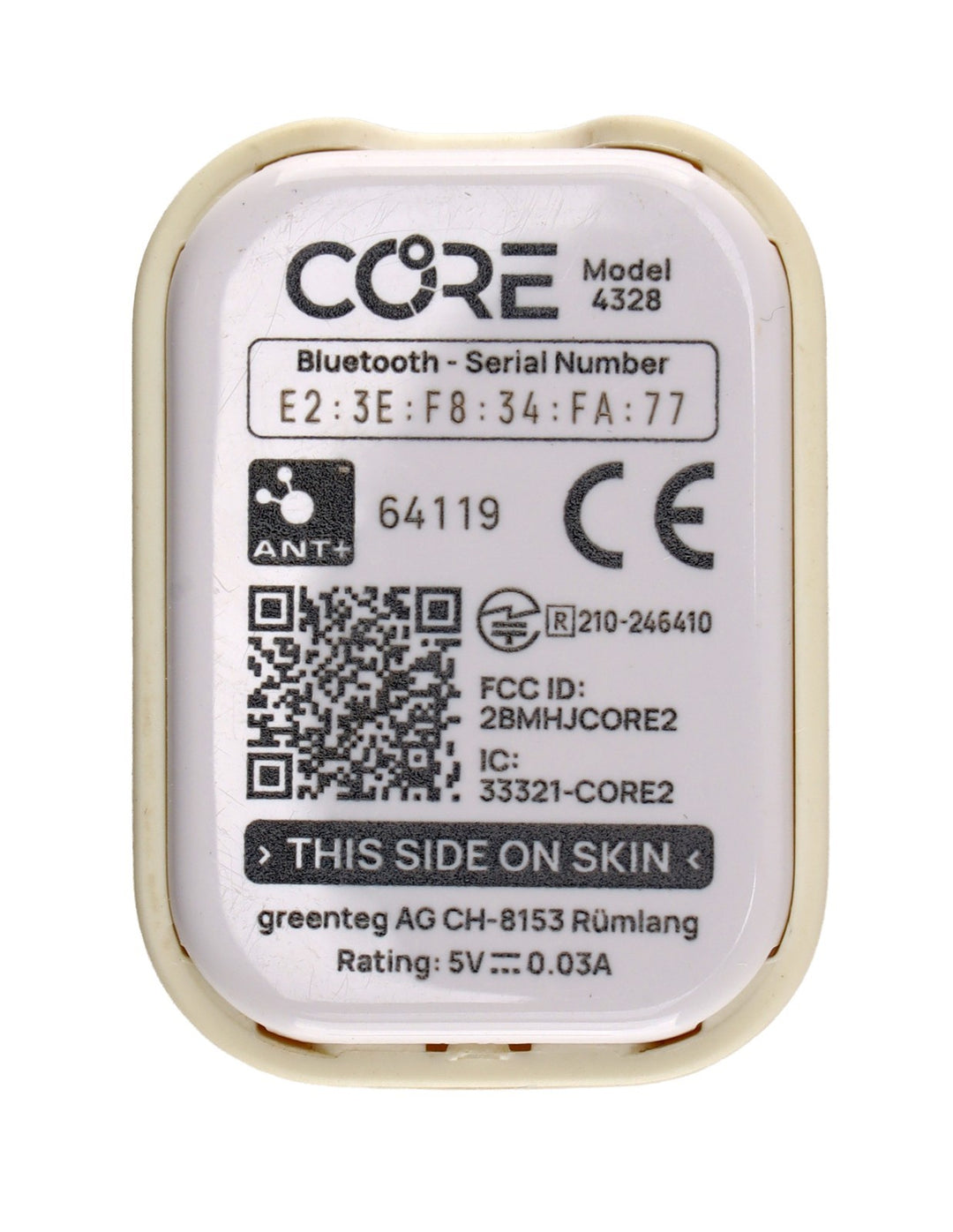 Core 2 Thermal Sensor ANT+ Bluetooth Wireless Heat Training Road Bike