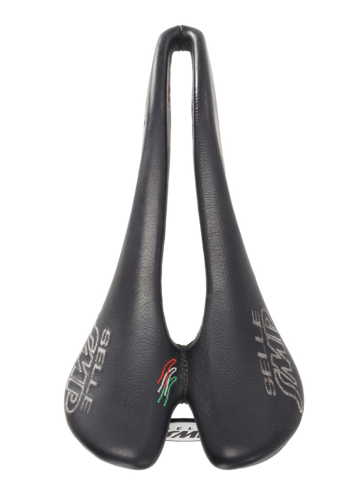 Selle SMP Blaster Mountain Bike Saddle 131mm BLACK 7 x 7mm AISI Steel Road Italy