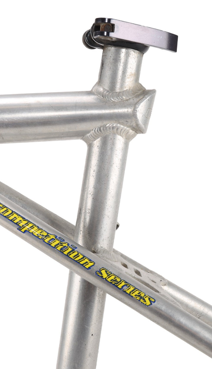 GT Avalanche Alloy 26" MTB Frameset LG Silver Rim Brake Triple Triangle '90s