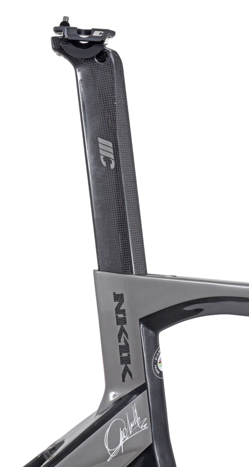Cipollini NK1K Carbon Road Bike Frameset XL Anthracite QR Rim Direct Mount