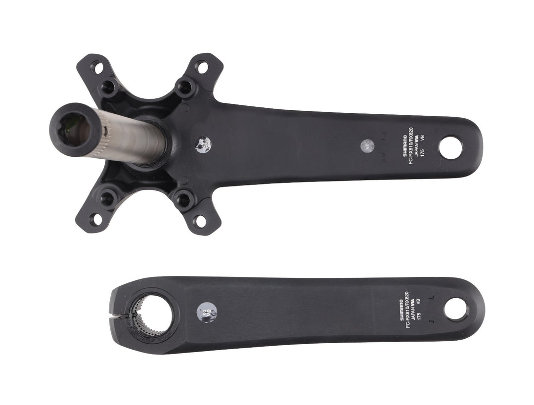 Shimano GRX FC-RX810/RX820 Gravel Bike Alloy Crankset 175mm NO RINGS
