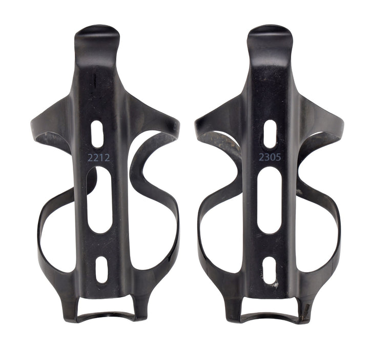 BLACK Inc Water Bottle Cages 1 PAIR Matte BLACK/GREY Road Triathlon Gravel Bike