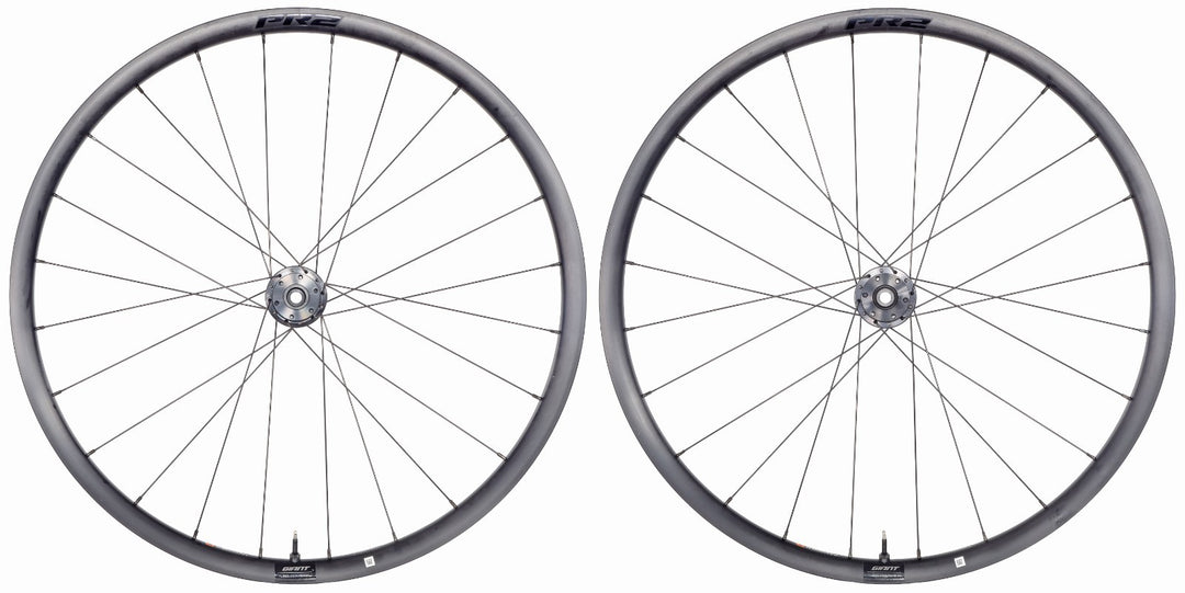 Giant P-R2 Alloy Disc Tubeless 11 Spd Road Bike Wheelset 700c 6 Bolt Cyclocross