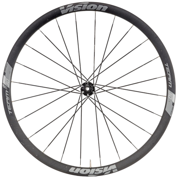 Vision Team 30 Alloy CL Disc DB TLR Road Bike FRONT Wheel 12 x 100mm Thru-Axle