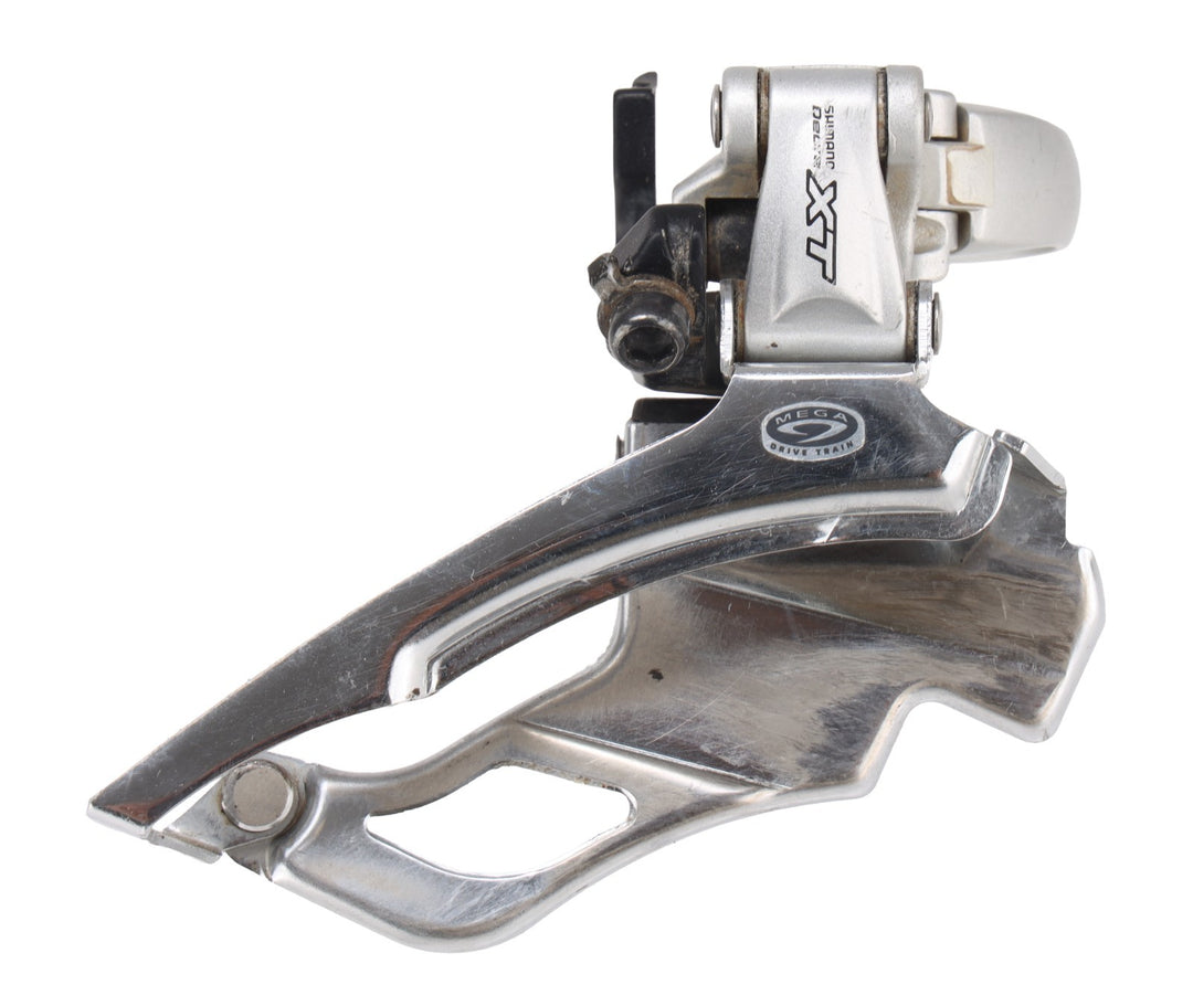 Shimano Deore XT FD-M761 3x 9s Mtn Bike Front Derailleur 34.9mm Clamp Dual Pull