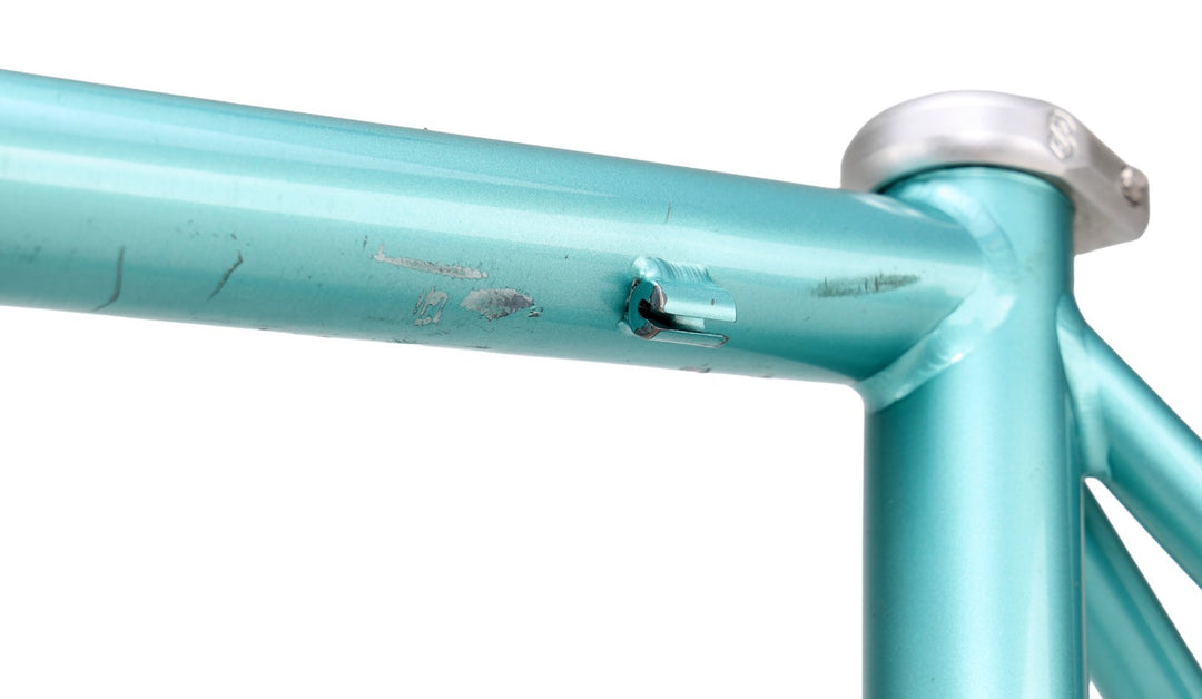 Serotta Colorado Ti CTi Road Bike Frameset XS 50cm 650c TEAL Rim QR USA Made
