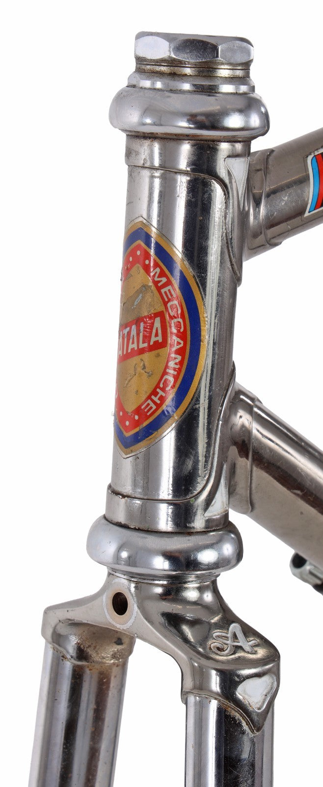 Atala Campione del Mondo Special Steel Road Bike Frameset 53cm Vintage Italy 80s