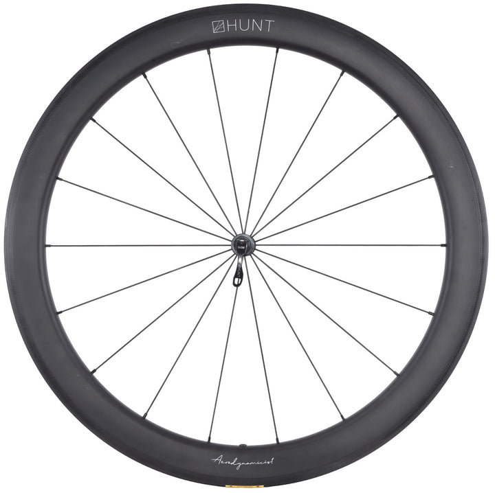 HUNT 54 Aerodynamicist Carbon Tubeless Road FRONT Wheel 700c QR Rim CeramicSpeed