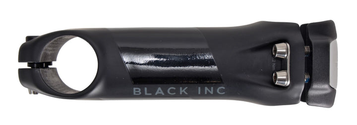 Black Inc Carbon Road Bike Stem 31.8 x 110mm 6º Black Gravel Titanium Hardware