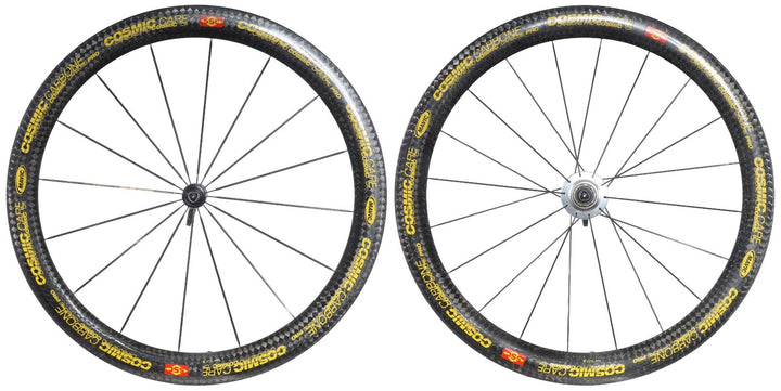 Mavic Cosmic Carbone Pro SSC Tubular Road Wheelset 10 Sp PowerTap SL 700c Rim QR