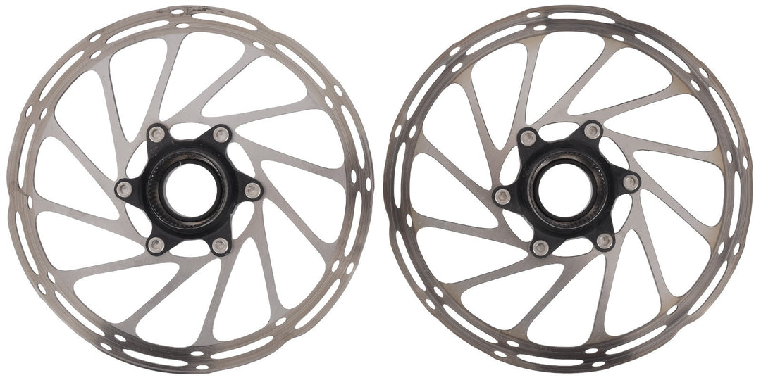 SRAM CenterLine Mountain Bike Disc Brake Rotors 180mm PAIR Center Lock MTB XC