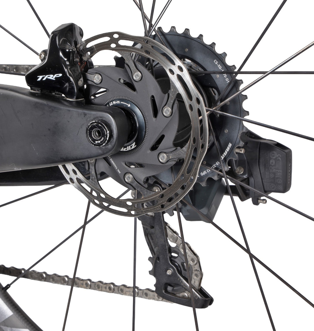Ventum One Disc Carbon 2x12s TT/Triathlon Bike 51cm Black Zipp 808 SRAM AXS 2022