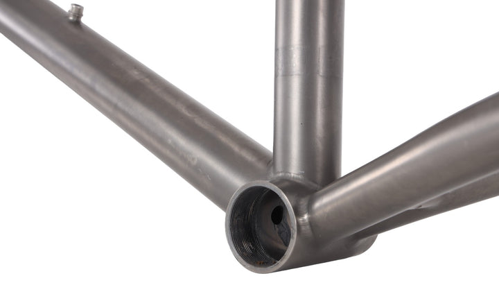 Moots YBBeat Titanium Softail Mountain Bike Frame 21" XL 30mm Rim Brake USA Ti