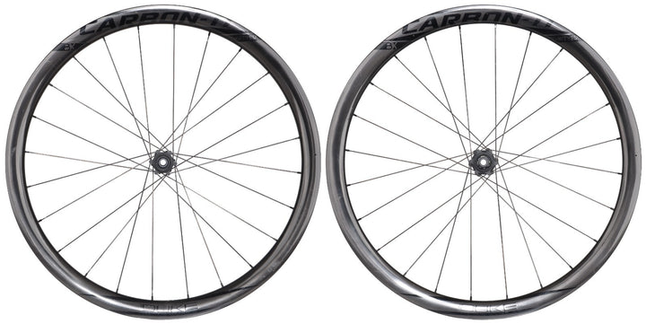 Carbon Ti Duke Baccara X 36 Tubeless Disc Road Bike Wheelset Shimano 11 Spd 700c