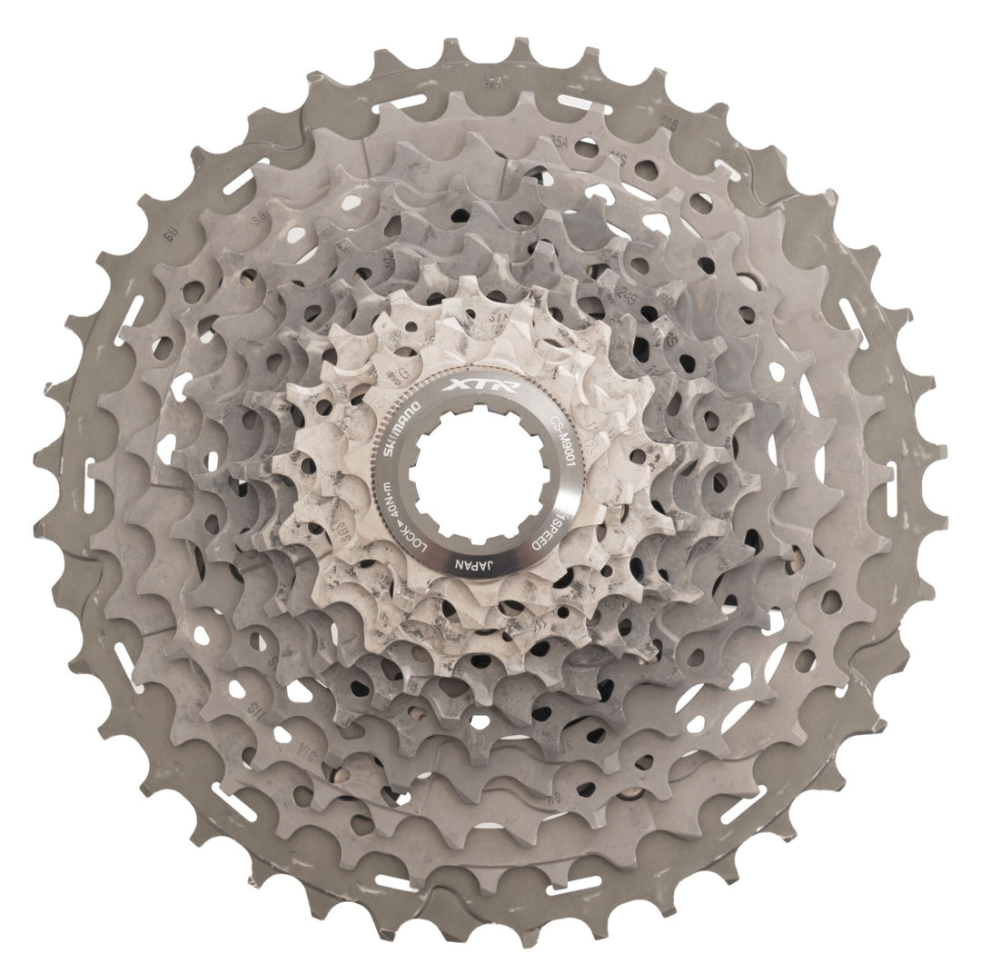 Shimano XTR CS-M9001 11s Mtn Bike Cassette 11-40T Titanium MTB Carbon Gravel XC