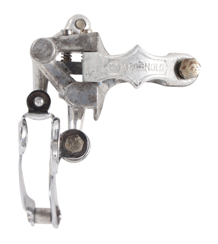 Campagnolo Nuovo Record 3-Hole Road Bike 7 Spd Front Derailleur Clamp-On 28.6mm