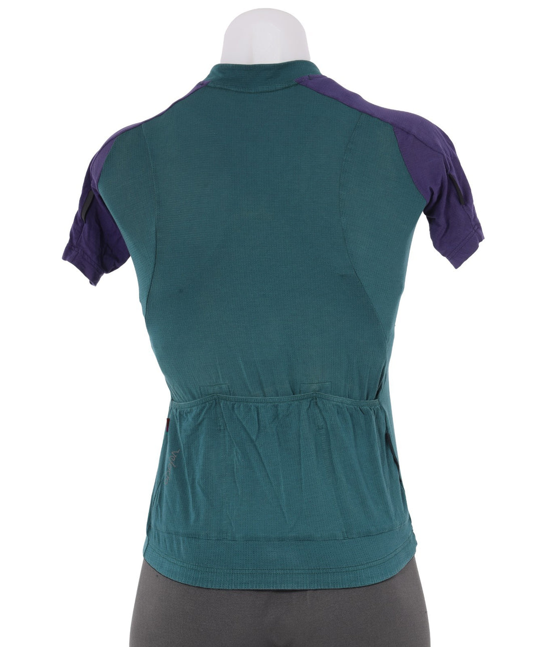 Velocio Micromodal Short Sleeve Cycling Jersey Tee Women XS Green Trail Gravel